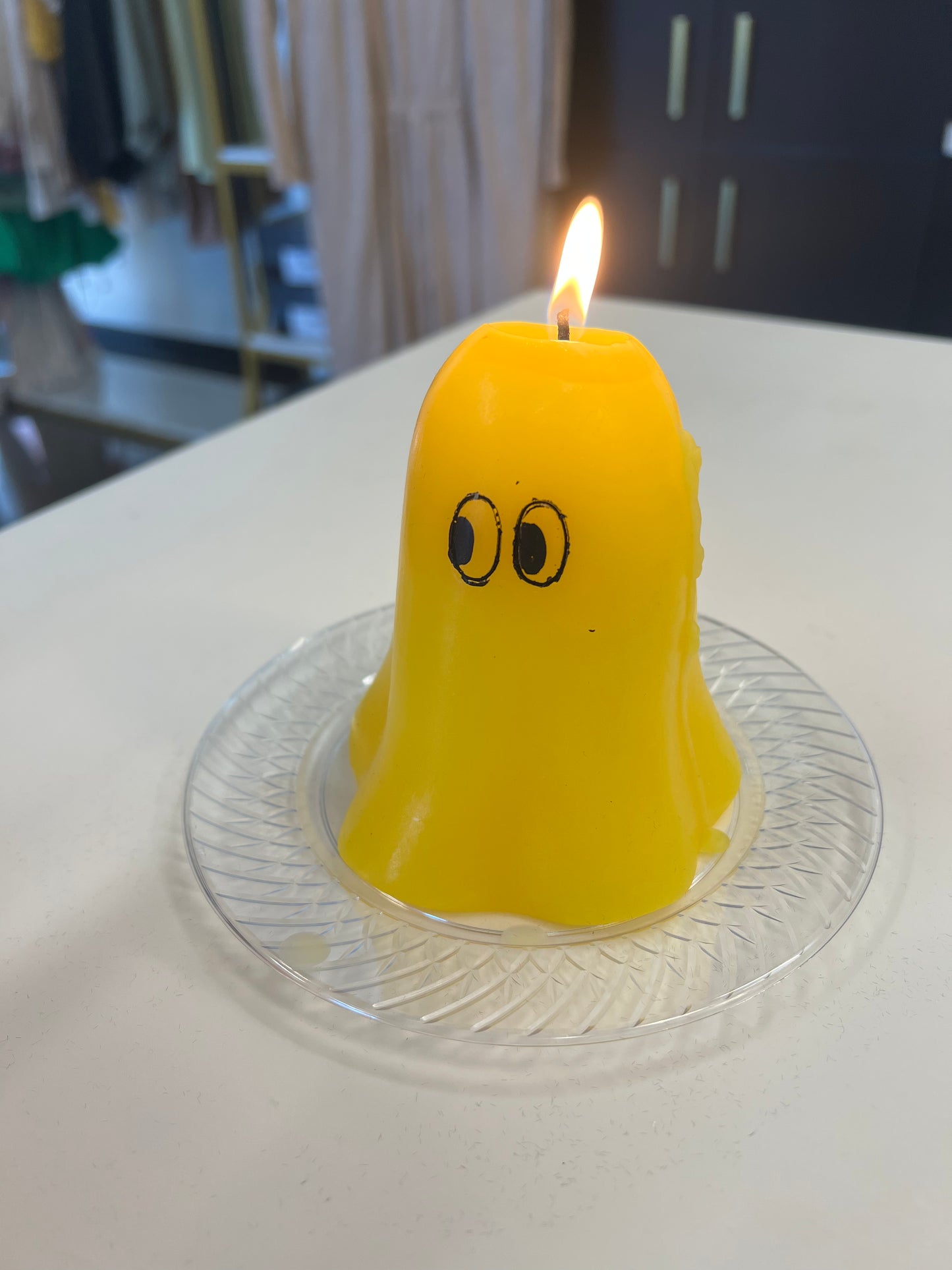 Spook-tacular Ghost Candles