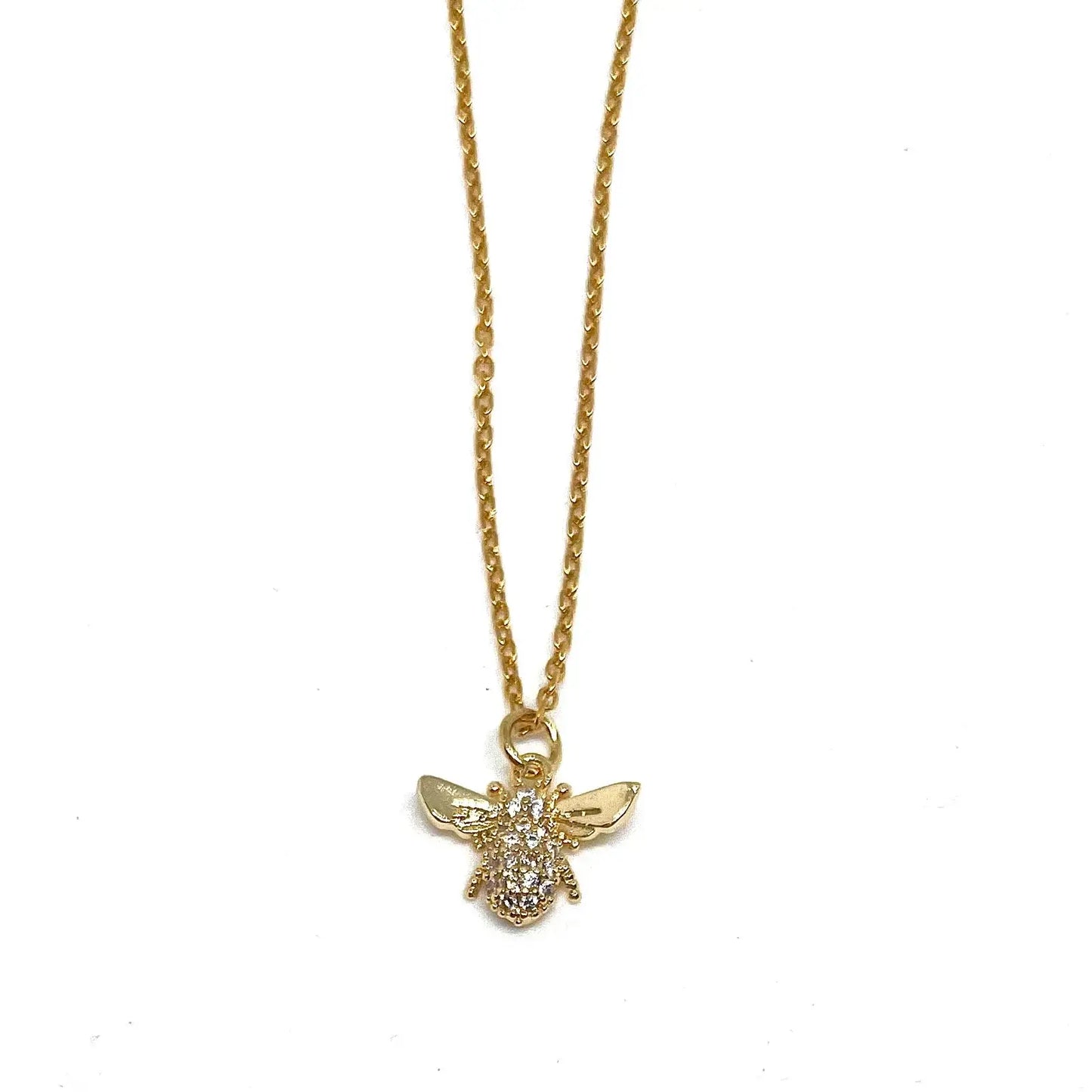 Nikki Smith Designs - Golden Bee Short Necklace