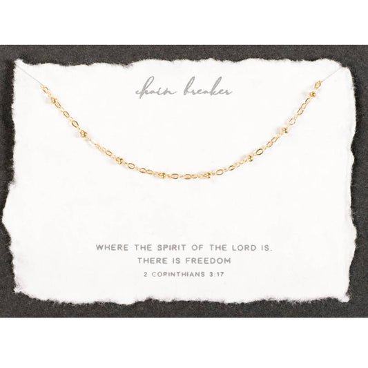 Dear Heart - Chainbreaker  | Christian Jewelry Necklace | Christian Gift