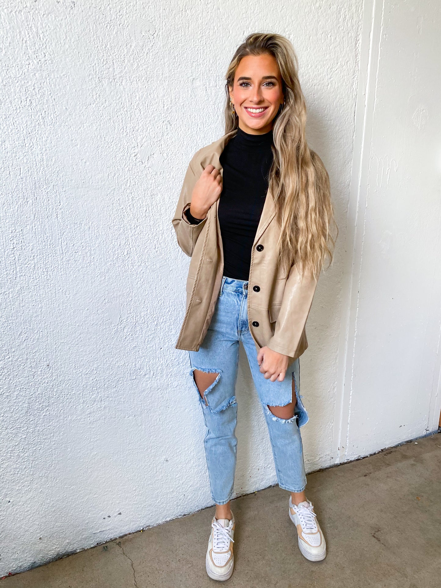 Pale Taupe Jacket